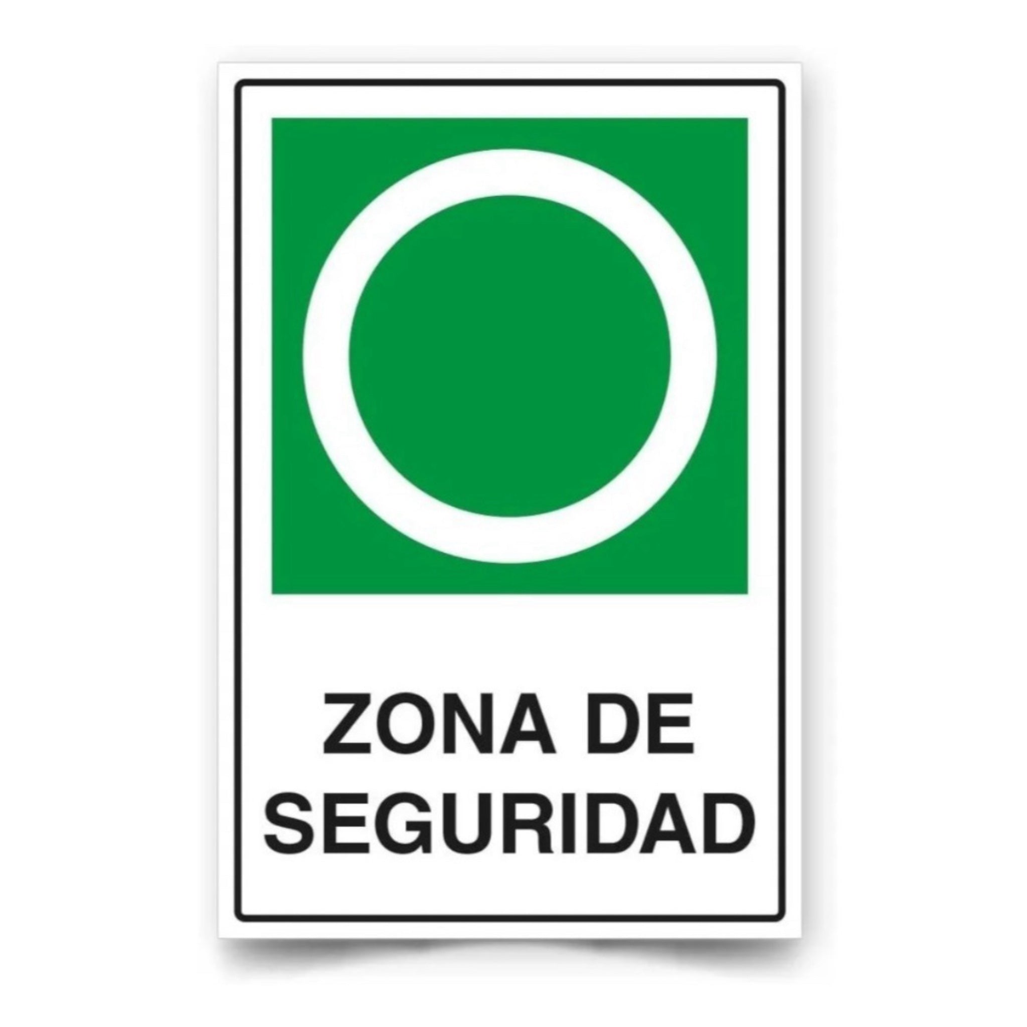 LETRERO CONDOMINIO BARRIO ZONA SEGURA