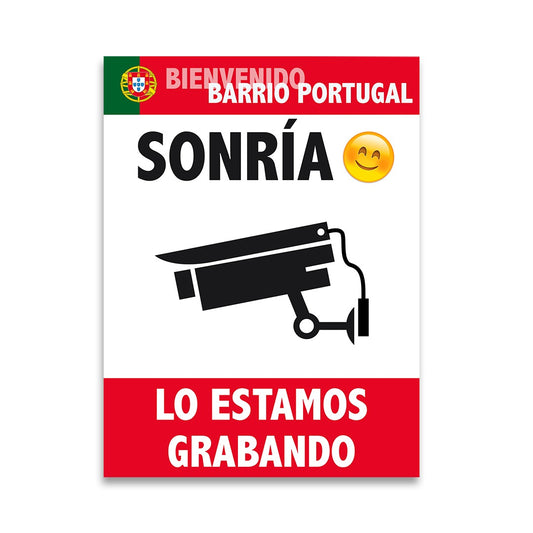 LETRERO CONDOMINIO BARRIO CAMARAS